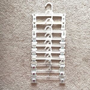 10 Clip Pants Hangers 10” Long